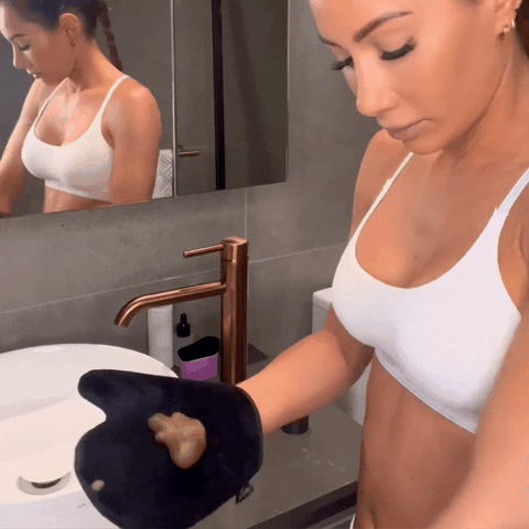 Guante Aplicador de Bronceo