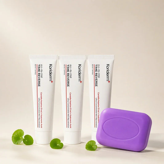 KORIDERM+ ALL-IN-ONE TIME REVERSE 50 ml — Crema Coreana Cica + Ácido Hialurónico